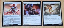 MTG 3x Rare White Light of the Legion, Angelic Skirmisher, Resolute Archangel - Image 1