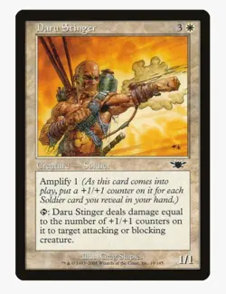 Daru Stinger | Legions LGN | MTG | Soldier Tribal | Common | LP - Image 1