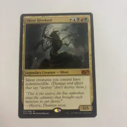 Sliver Hivelord LP Core Set 2015 M15 Regular 211 / 269 MTG Legendary Commander - Image 1