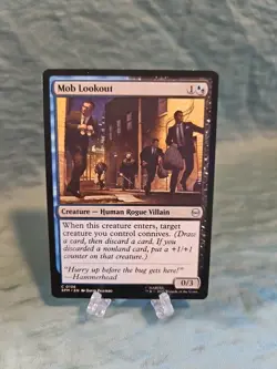Mob Lookout, Marvel's Spider-Man MTG, Magic The Gathering, NM - Image 1