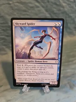 Skyward Spider Marvel's Spider-Man Regular, MTG Magic The Gathering, NM - Image 1