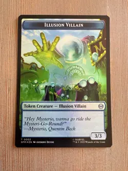 Spider / Illusion Villian - 2/3 - MTG: Spider-Man: Eternal-Legal - Common - FOIL - Image 1