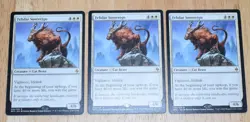 MTG 3x Rare White Cat Beast Felidar Sovereign - Image 1