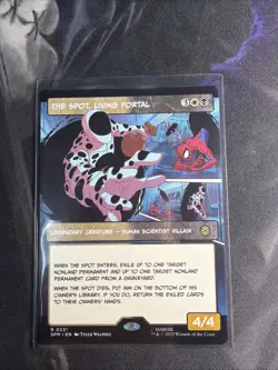 MTG - The Spot, Living Portal (Borderless) - Marvel's Spider-Man NM/M Condition - Image 1