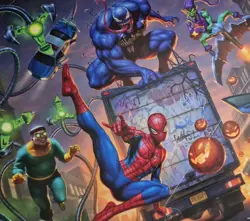 MTG Spider-Man - Spidey's Sensational Showdown Art Series Set - Image 3