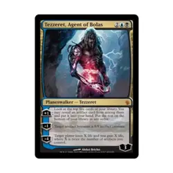 WOTC MtG Mirrodin Besieged Tezzeret, Agent of Bolas (MR) NM - Image 1