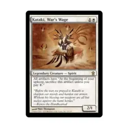 WOTC MtG Saviors of Kamigawa Kataki, War's Wage (R) EX - Image 1