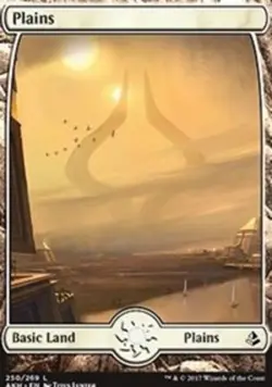 Plains (Full Art) - Amonkhet #250/269 MTG Magic The Gathering - Image 1