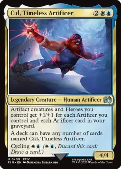 MTG English Cid, Timeless Artificer (0409) NM Foil - Image 1