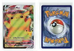PIKACHU VMAX SWSH062 25TH ANNIVERSARY PROMO POKEMON TCG NM - Image 3