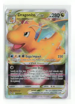 DRAGONITE VSTAR 050/078 POKEMON GO POKEMON TCG NM - Image 1
