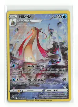 MILOTIC TG02/TG30 TRAINER GALLERY SILVER TEMPEST POKEMON TCG NM - Image 1