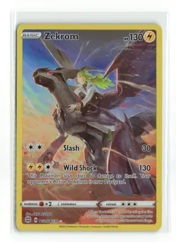 ZEKROM TG05/TG30 TRAINER GALLERY BRILLIANT STARS POKEMON TCG NM - Image 1
