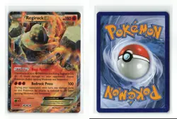 REGIROCK EX 43/124 FATES COLLIDE POKEMON TCG LP - Image 3