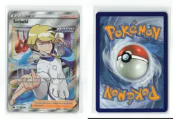 SIEBOLD 198/198 CHILLING REIGN FULL ART POKEMON TCG NM - Image 3