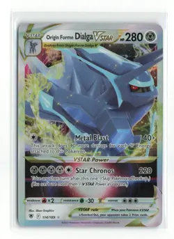 ORIGIN FORME DIALGA VSTAR 114/189 ASTRAL RADIANCE POKEMON TCG NM - Image 1