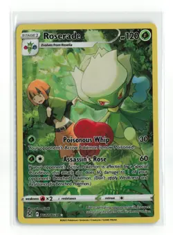 ROSERADE TG02/TG30 TRAINER GALLERY LOST ORIGINS POKEMON TCG NM - Image 1