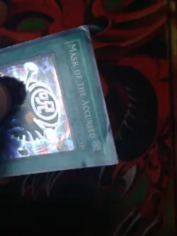Mask of the Accursed - LON-019 - Super Rare - Unlimited Edition Yugioh HP - Image 2