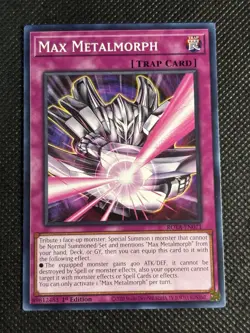 YuGiOh! - Max Metalmorph ROTA-EN071 Common 1st Edition Near Mint - Image 1