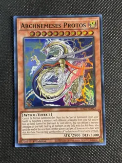 YuGiOh! - Archnemeses Protos RA03-EN023 Super Rare 1st Edition Near Mint - Image 1
