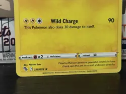 Pokemon TCG SWSH Pokemon Go - Pikachu #28/78 - Holo Rare Card - Image 3