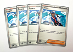 Cyrano 170/191 x4 4x Pokemon Card 2024 Surging Sparks Playset - Image 1