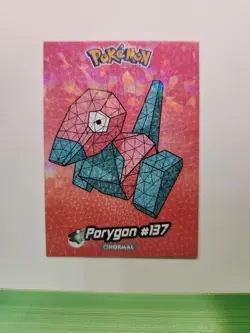 Porygon #137 - Cracked Ice Holo - Crystal Collection 2024 - Pokemon Card NM+ - Image 1