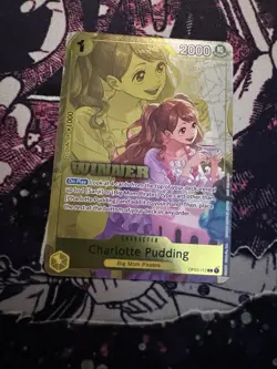 Charlotte Pudding OP03-112 Winner Championship Tournament Promo One Piece Card - Image 1