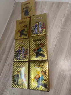 New Gold Pokemon Cards (7 Boxes) - Image 2