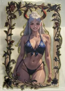 Sexy Waifu One Piece Metal Card -Yamoto- Card Number SB04! 🔥 - Image 1