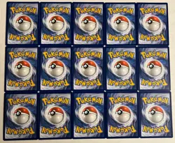 Pokemon 15 Card Paradox Rift Reverse Holo Lot No Duplicates Minun Aipom Swablu + - Image 2