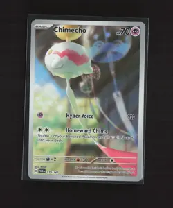 Chimecho 179/167 Twilight Masquerade Illustration Rare Full Art Pokemon Card - Image 1