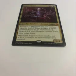 Edgar Markov Foil MTG Commander 2017 NM Legendary Vampire Knight Commander #36 - Image 2