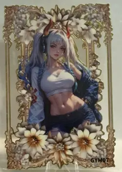 Sexy Waifu One Piece Metal Card -Yamoto- Card Number GYM07! 🔥 - Image 1