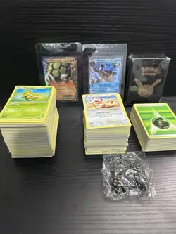 Pokemon 2016 Generation/Radiant Collection Bulk Lot Sleeves & Dice 500 Cards - Image 1