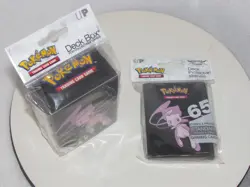 POKEMON ULTRA PRO Mew DECK PROTECTOR CARD SLEEVES AND DECK BOX - Image 2