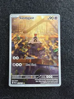 Pokemon TCG Sandygast Scarlet & Violet Paldea Evolved Card 214/19 NM Condition - Image 1