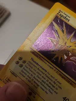 Zapdos 15/62 Holo Rare Fossil Set Pokemon Card WOTC *See Pics* - Image 3