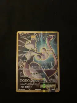 Pokemon Mewtwo EX TCG Full Art Holo Ultra Rare Card 103/108 XY Evolutions NM - Image 1