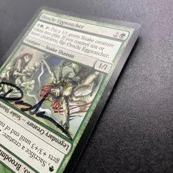 Orochi Eggwatcher Card Signed By Dan Scott MTG, Artist Proof - Image 5