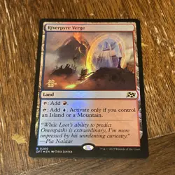 Riverpyre Verge Foil Promo Prerelease MTG Magic Gathering Card NM Mint DFT - Image 1