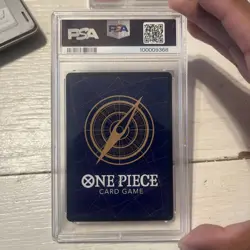 Borsalino OP02-114 Paramount War SR English One Piece CCG Card PSA 10 - Image 2
