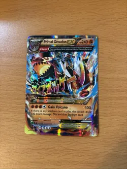 Primal Groudon EX Pokemon Card Mega Evolution Set XY Ultra Rare - Image 4