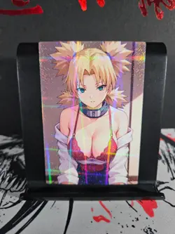 Temari Naruto Art Card Holo Glitter Anime Sexy Waifu CCG - Image 1