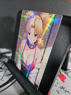Temari Naruto Art Card Holo Glitter Anime Sexy Waifu CCG - Image 2