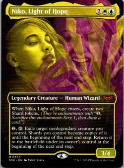 Niko, Light of Hope (Showcase) Duskmourn: House of Horror MTG NM - Image 1