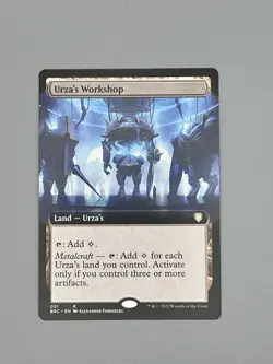 Urza's Workshop (Extended Art) Commander: the Brothers' War Regular - Image 1