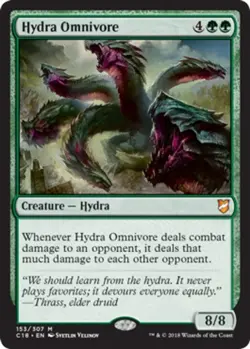 MTG - Hydra Omnivore - Commander 2018 - NM, English Magic FLAT RATE SHIP - Image 1