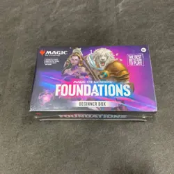 MAGIC: THE GATHERING Foundations Beginner Box, Sealed Box is Worn - Image 1