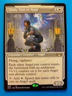MTG 1x SHOWCASE Giada, Font of Hope 342 Streets of New Capenna Magic the x1 NM - Image 1